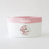 Personalized Storage Basket - Medium - Teddy Theme - Pink
